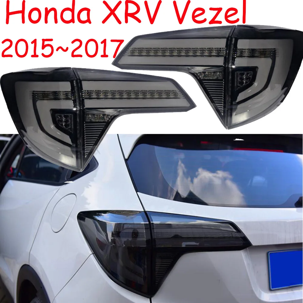 

1set car styling for Tail Lamp for XRV Vezel tailamp XR-V 2015 2016 HRV XRV Rear Light XR V DRL+Turn Signal+Brake+Reverse LED