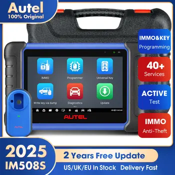 Autel MaxiIM IM508S 防盜鑰匙編程診斷工具 汽車 OBD2 編程器掃描器 全系統 2 年免費更新 PK KM100 6 最佳銷售 Autel編程鑰匙 - №5