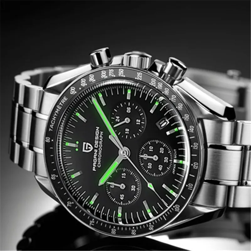 PAGANI DESIGN V4 Men's Watches Top Luxury Quartz Watch For Men Waterproof Watches Speed Chronograph Sapphire Mirror Wristwatch