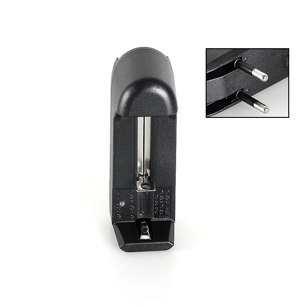 

1/2/4/8 PCS EU Plug Universal Charger Single Slot 26650 Rechargeable Battery Charger 110~220V Li-ion Battery Automatic Charger