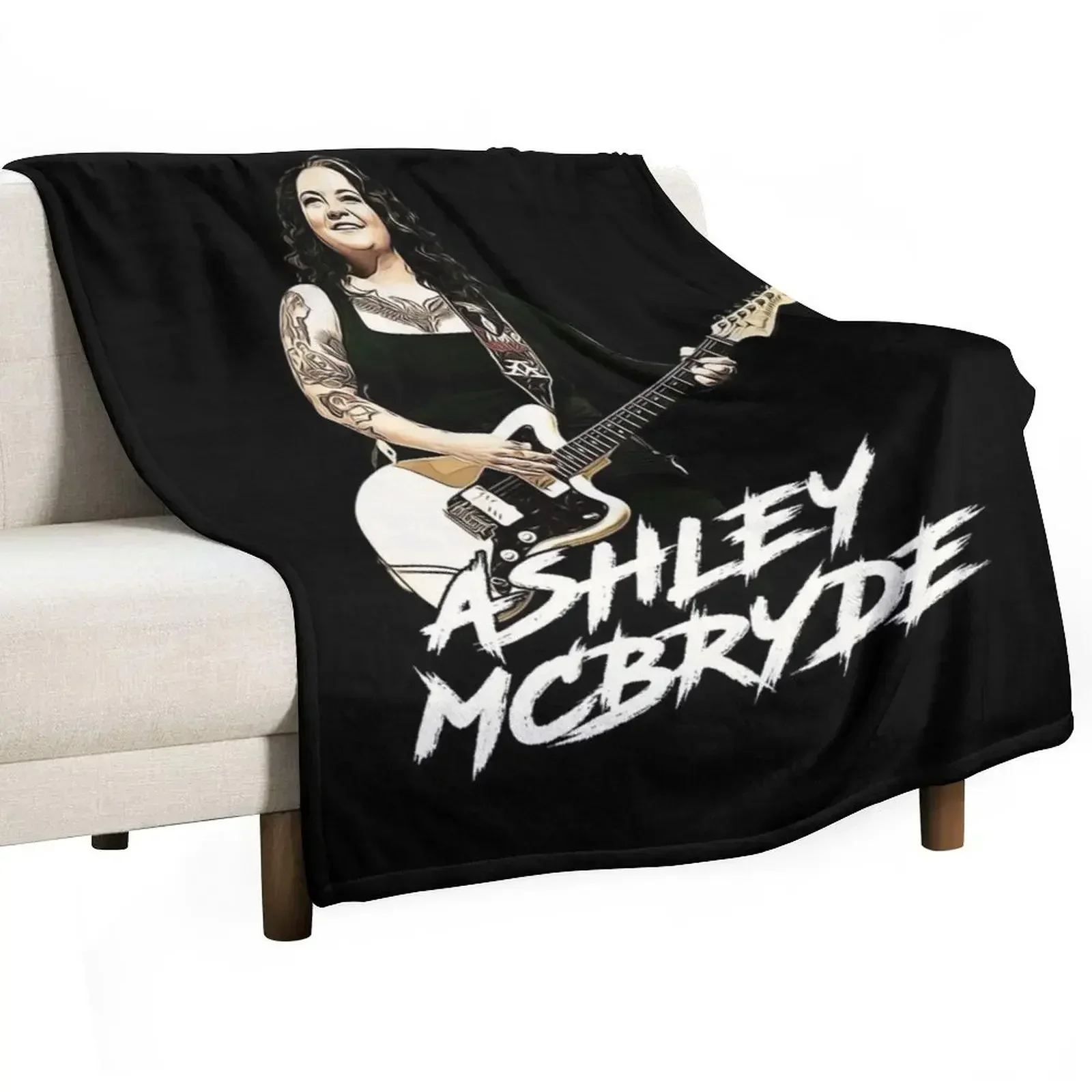 

Ashley Mcbryde Artwork Throw Blanket Nap Hairys Blankets