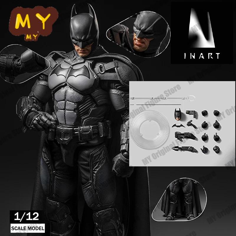 NEW INART Studio Arkham Origins Batman Action Figure DC Arkham