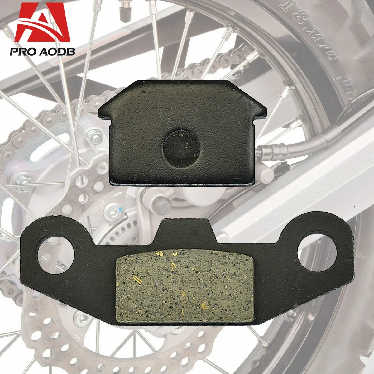 

High-Quality Motorcycle ATV Quad Parts Brake Pads For 50-70cc 90cc 110cc 125cc 140cc 150cc 160cc Bull Front Brake Dirt Pit Bike