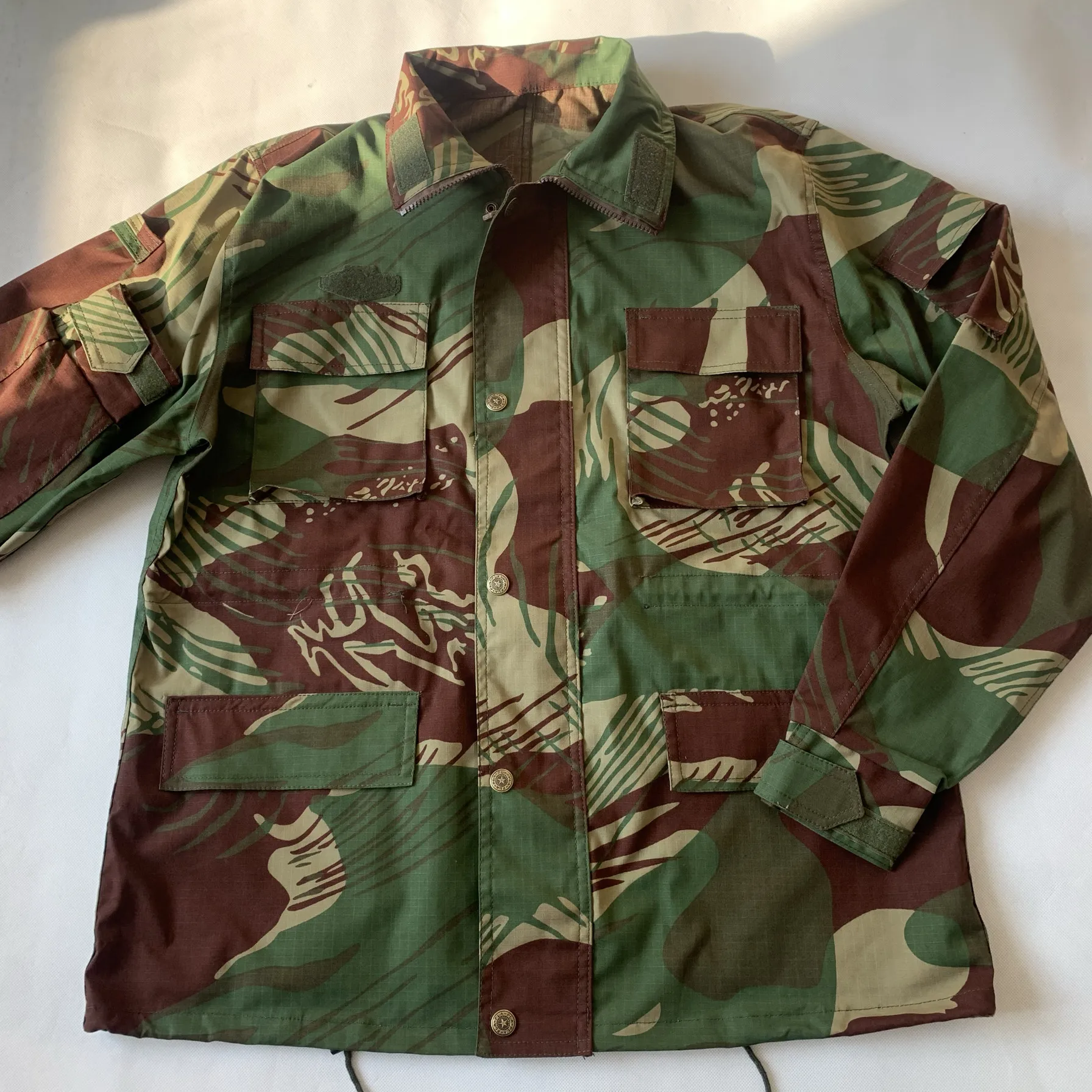Rhodesian Brush Norway Austrian Tarnanzug  Camouflage Suit Men Outdoor  tactical uniform for training combat