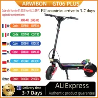 ARWIBON GT06 PLUS Electric Scooter for Adult 2400W Motor 52V 23.4AH E-Scooter Vacuum Off Road Tires All Terrain E-Scooter