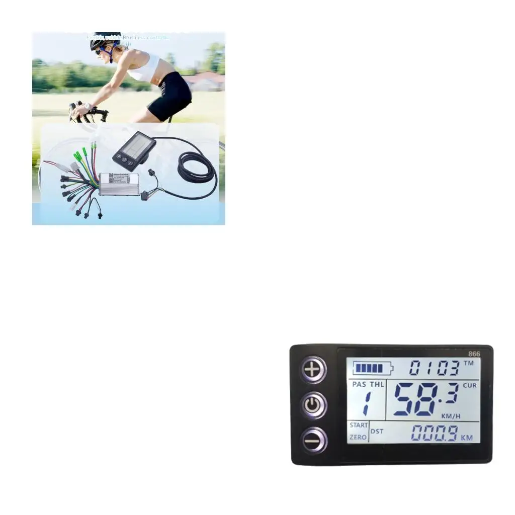 

Waterproofed Bike Controller LCD Digital Display Universals Cycling Computer