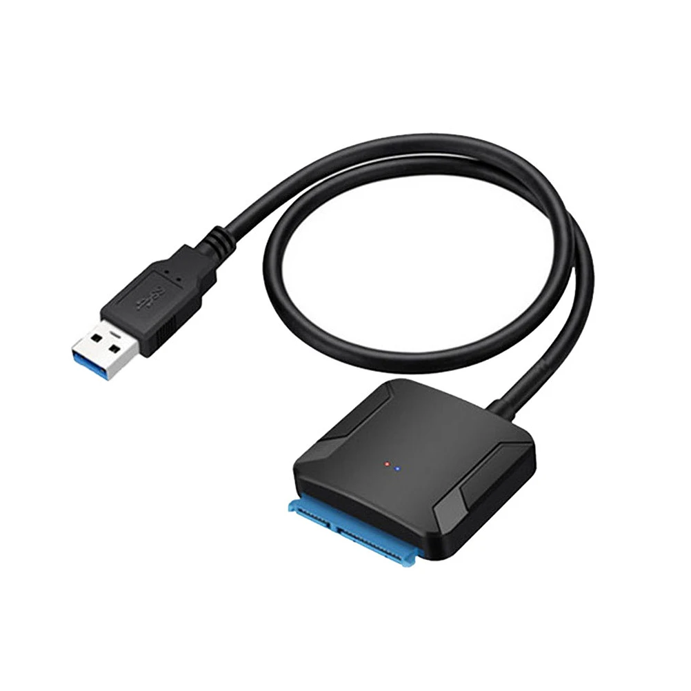 

Usb 3.0 To Adapter For 2.5 Inch 3.5 Inch Hard Drive Usb To Easy Drive Cable Support 5Gbps Black