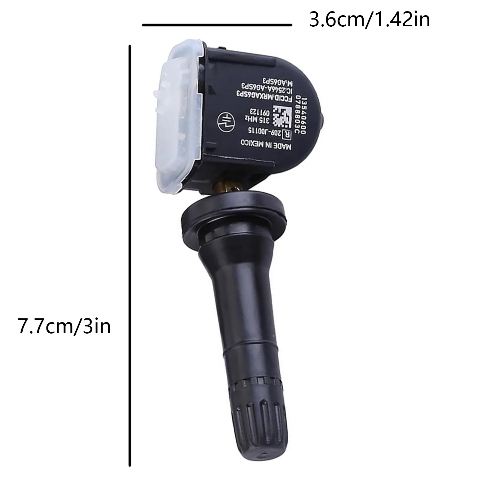 4Pcs/Set For Buick 13540600 Car Tire Pressure Sensor 315MHz 2.6V-3.6V Auto Repair Tools For Chevrolet For GMC For Cadillac
