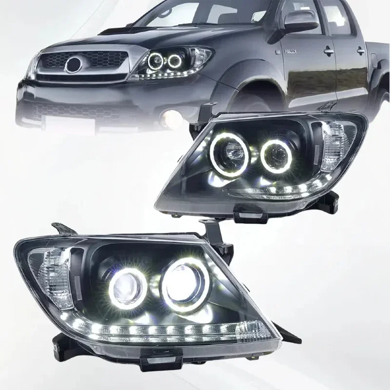 Hilux Vigo 2008-2014 Automatic Light Emitting Diode Retrofit Headlights