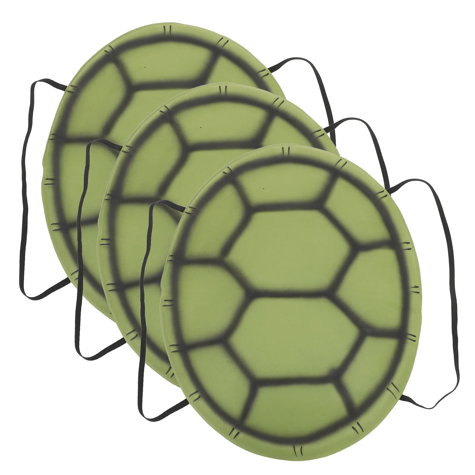 

3Pcs Turtle Shell Props Lightweight Comfortable Eva Cosplay Costume Halloween Party Performance Carnival Garment