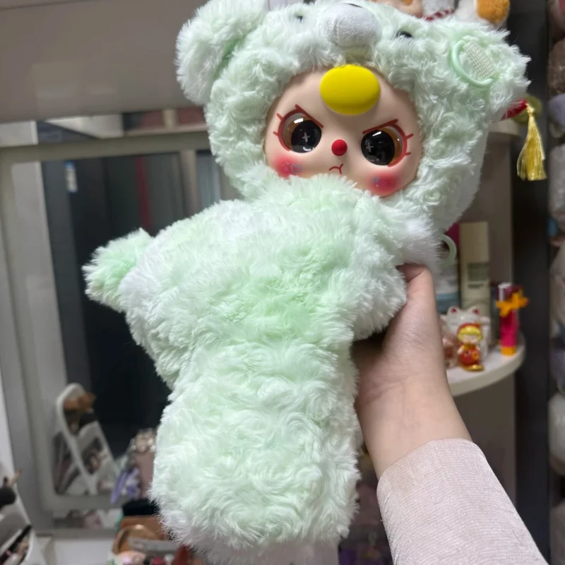 Baby Three Hug Zaino per bambini Scatola cieca Kawaii Anime Figure Borsa a sorpresa Scatola misteriosa Anime Doll Ciondolo in peluche Raccogliere giocattoli per ragazze