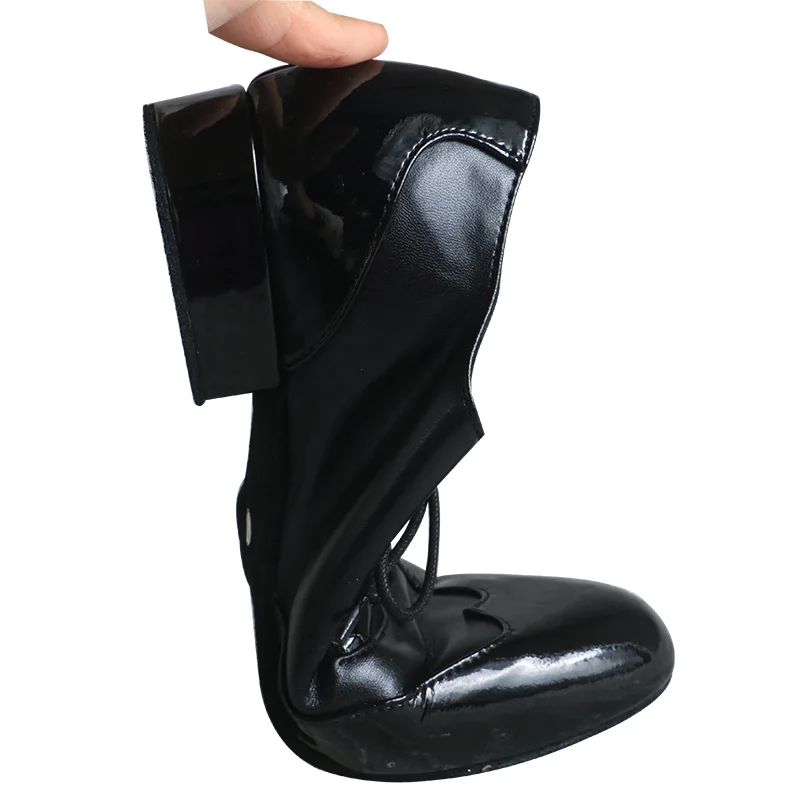 Sapatos De Dança De Couro Personalizados Para Homens, Salsa Latina, Preto, Salto De 2cm, Transporte Da Gota