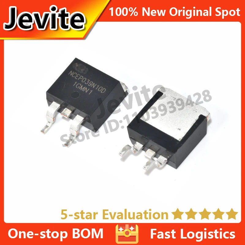 

Jevite 100% New Original electronics Controller 10-50 units/lote NCEP039N10D TO-263 100V 135A MOSFET transistor