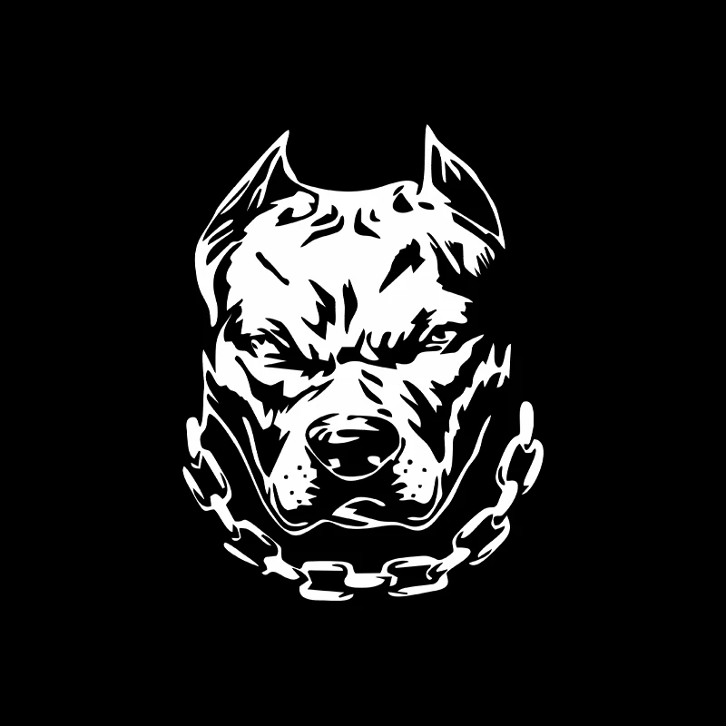 G029 14.4X19CM Car interior stickers Car stickers bulldog car stickers vinyl decal stickers auto parts waterproof sunscreen