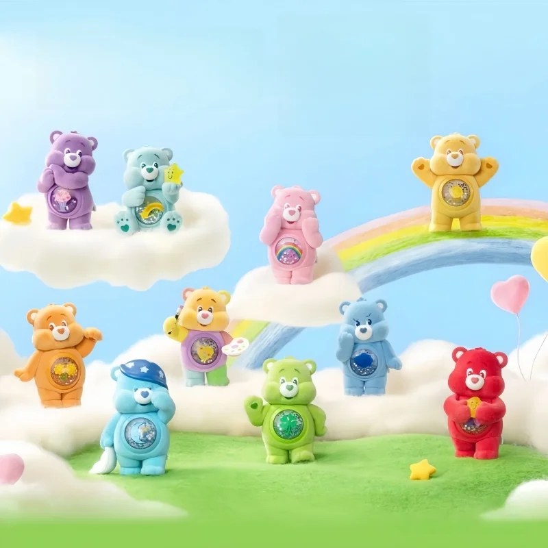  Original Bestseller POP MART Care Bears Bunte Umarmungs-Serie Figuren-Ornament Blind Box Sammlerstück Überraschungsgeschenke Trendige Spielzeuge – Detail 3
