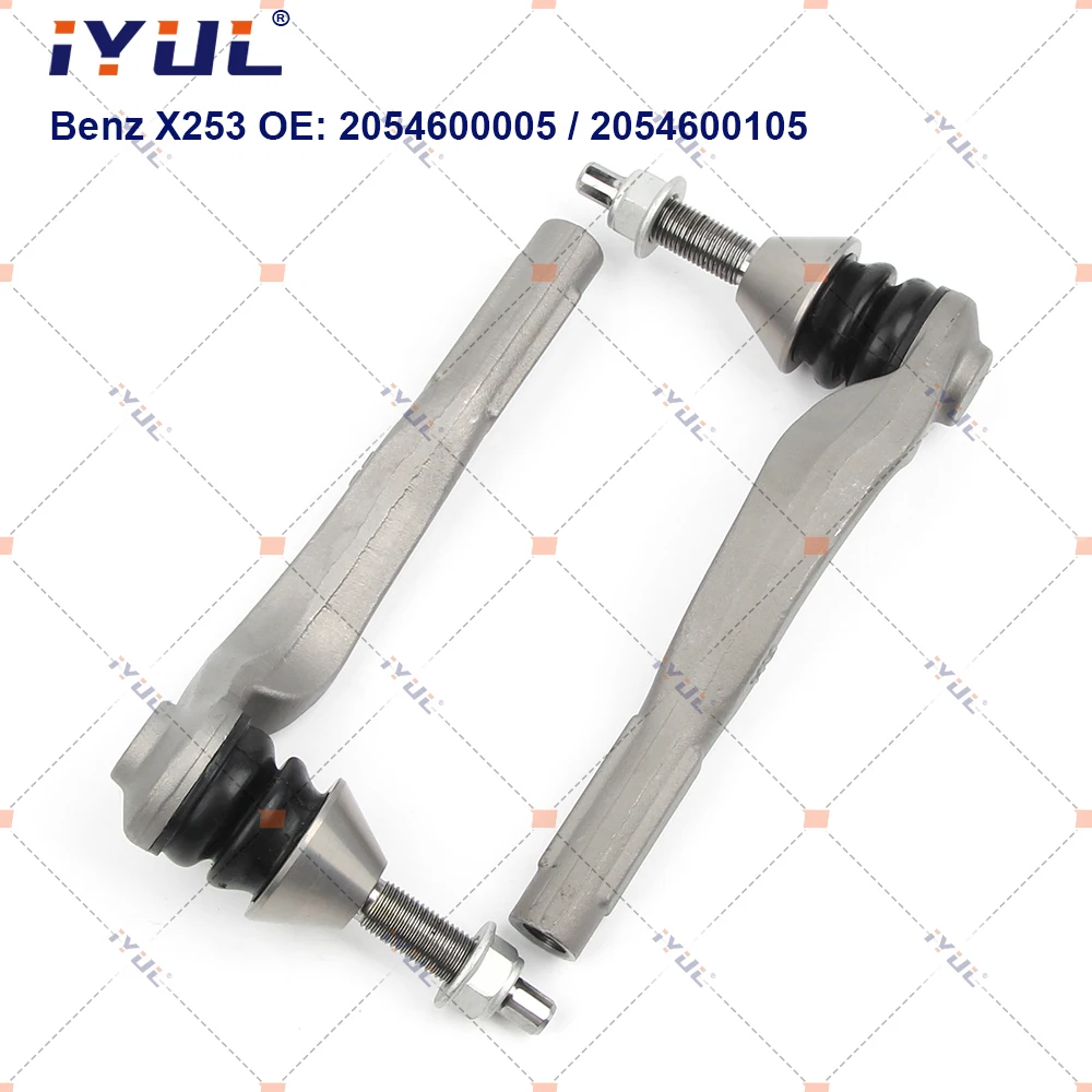 

A Pair Front Axle Outer Steering Tie Rod Ends Ball Joint For Mercedes Benz C E GLC Class W205 C205 A238 X253 C253 4-Matic