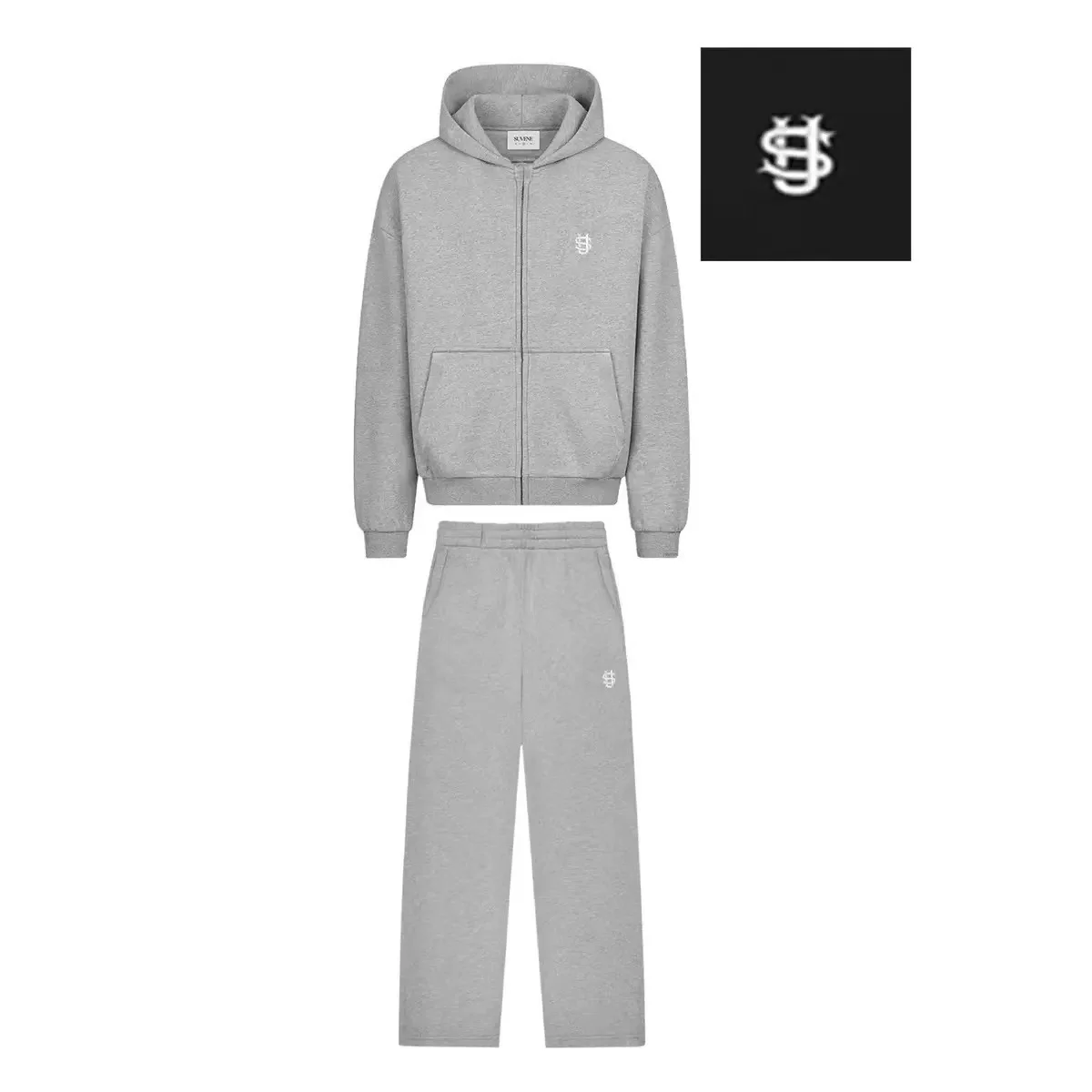 

2026 New Sweatpants Fashion Embroidery Logo Suits Casual High Street Couple Training SuitStreetwear Hoodie Sets Mens Straight