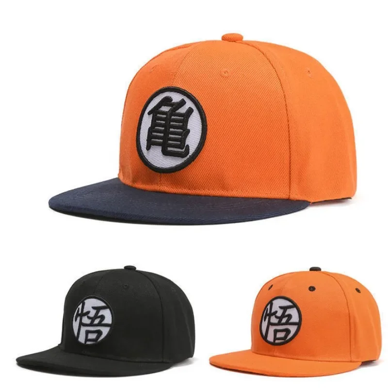 New Dragon Ball Hat Anime Exquisite Embroidery Hip-Hop Baseball Cap Fashion Casual Sun Hat Street Flat Brim Hat