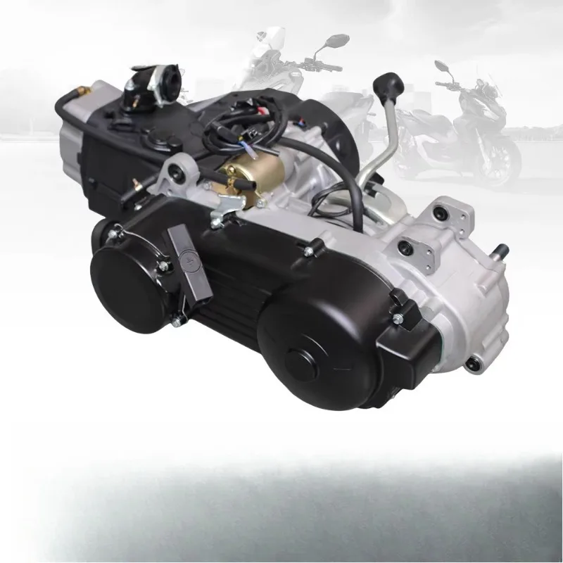 Custom Appearance High Performance GY6-161CC 4 Stroke Single Cylinder High Power Reverse Gearbox Motorcycle Engine