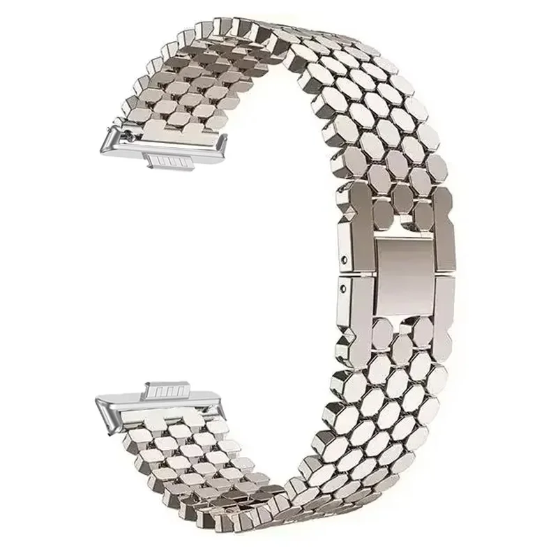 Metal horlogebandje voor Huawei Watch Fit 5 5Pro Luxe roestvrijstalen band voor Huawei Watch Fit 3 Fit 4 4Pro Armband Correa