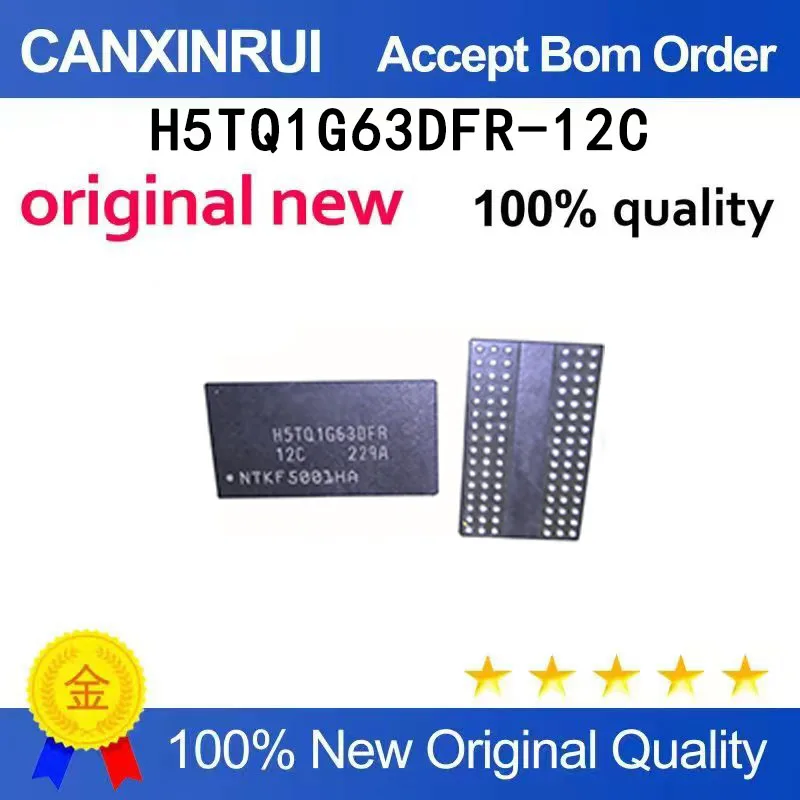 

(5 PCS) H5TQ1G63DFR-12C H5TQ1G63DFR-11C BGA brand new original