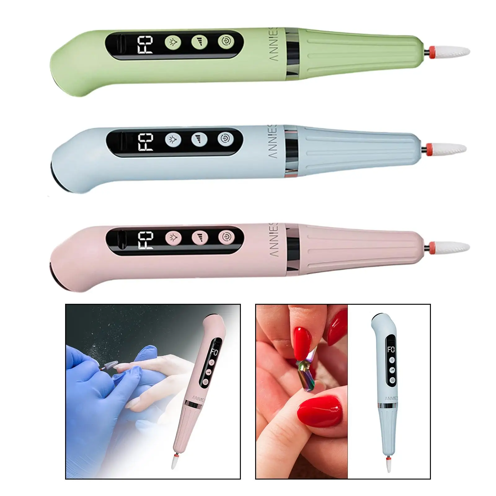 

Беспроводная электрическая пилка для ногтей с сушкой и подсветкой, для домашнего и салонного использования, ручной инструмент для педикюра, шлифовки и полировки ногтей