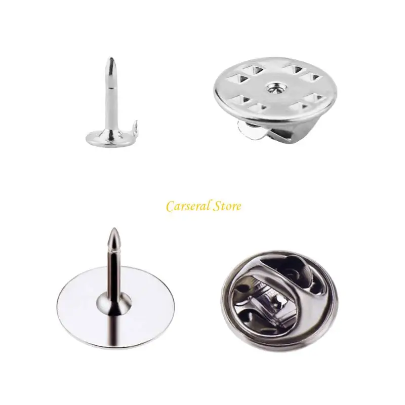 

M4YF стильная металлическая застежка-бабочка ювелирная булавка для одежды, сумки, шляпы, украшение