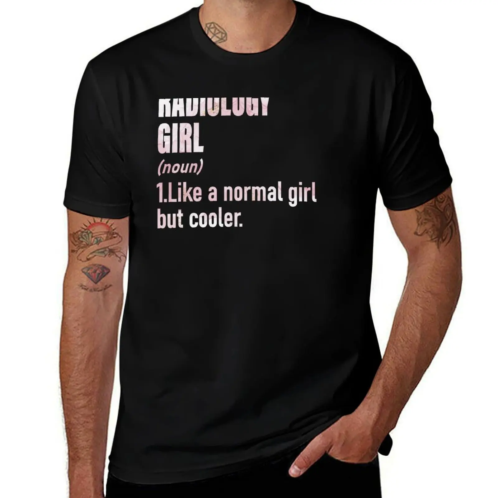 Watercolor Radiology Girl Funny Saying T-Shirt Quick Dry Outdoor Sports T-Shirt