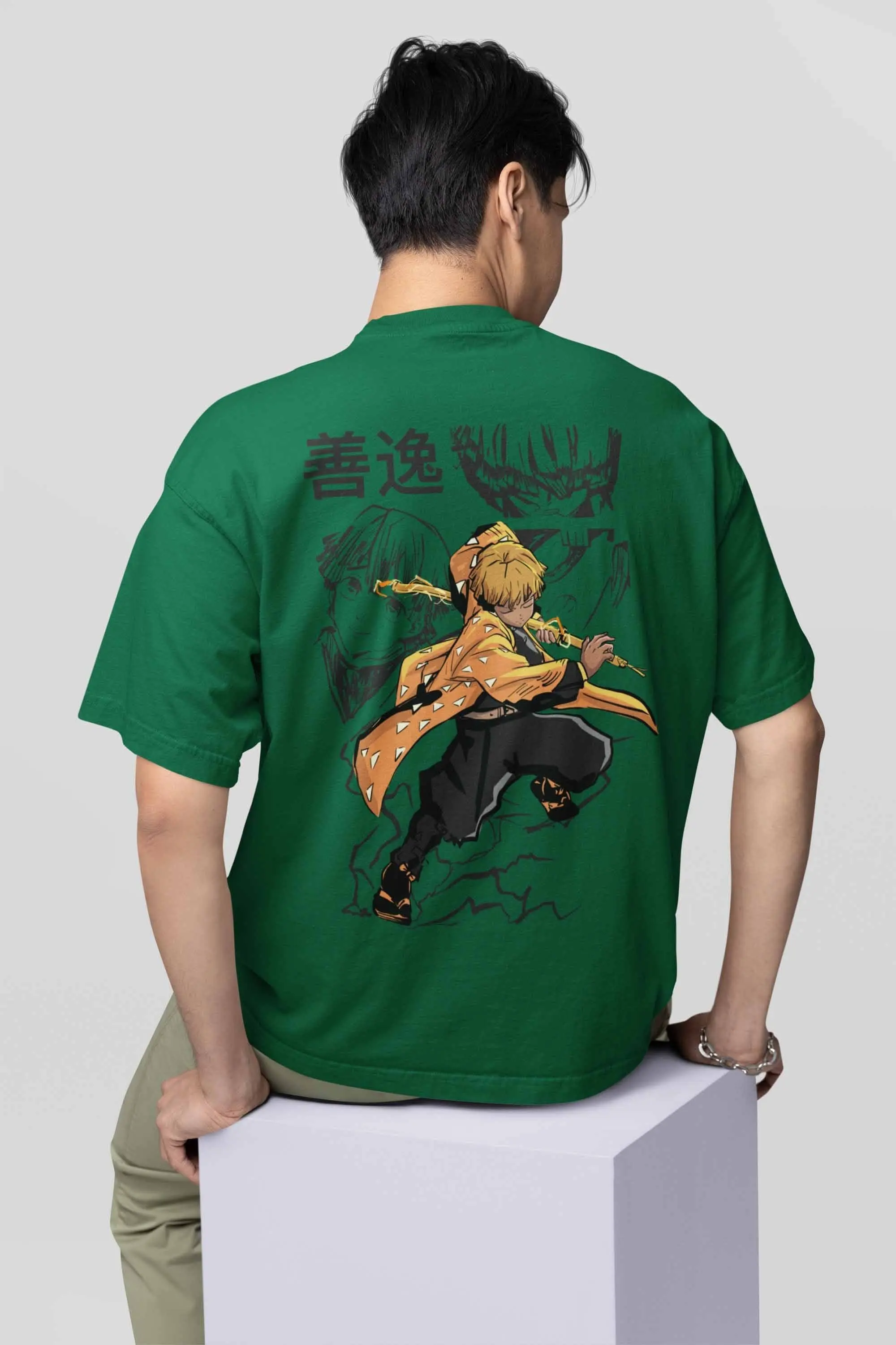 Oversized demon slayer gráfico t camisa das mulheres dos homens anime 2026 verão nova manga curta camiseta solta casual topos streetwear y2k roupas