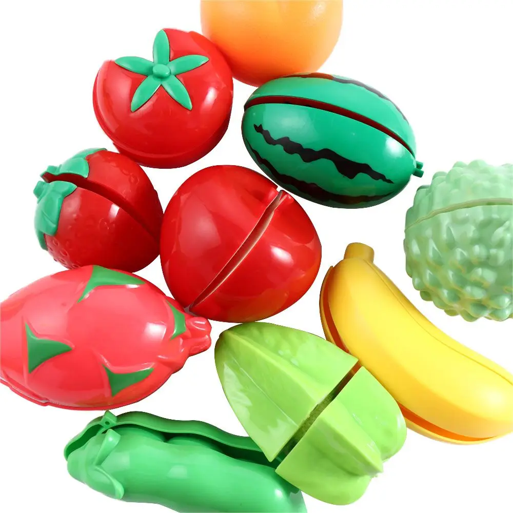 Toys Pretend Play Toys Cutting Food Play House Classic Toys Kitchen Toys Plastic Food Toy Cutting Food Toys Cutting Fruit
