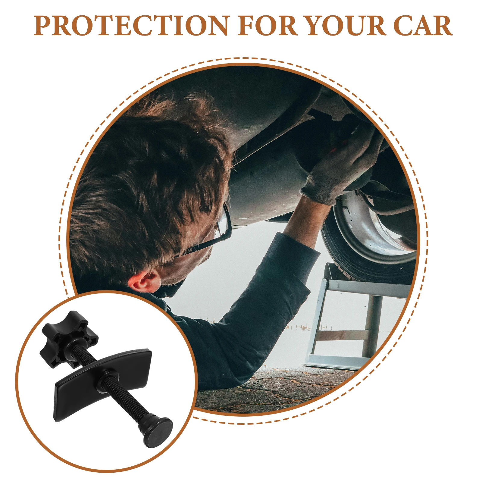 

Brake Caliper Piston Tool Carbon Steel Compression Repair Spreading Tools Black Car Front Wheel Disc Brake Accessory Portable