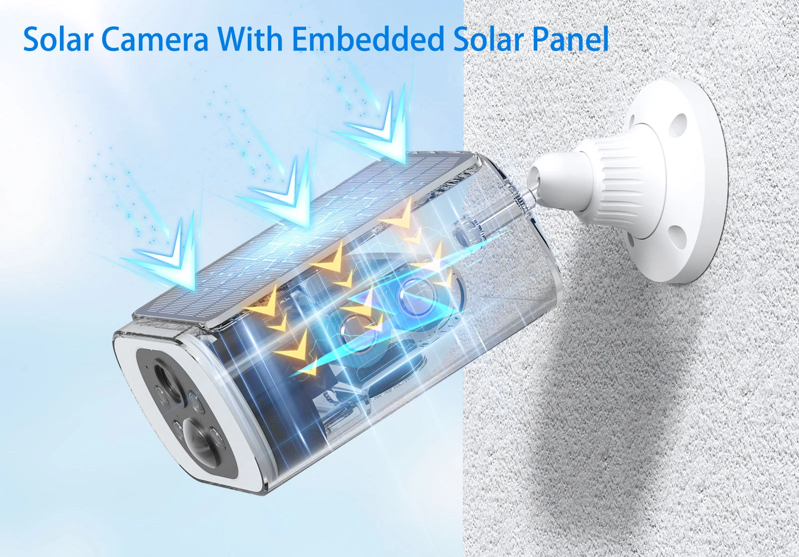 Tuya Wifi Solar Bullet Camera Outdoor 5MP Waterproof Battery Powered CCTV Surveillance Security Camera Wireless Two Way Audio