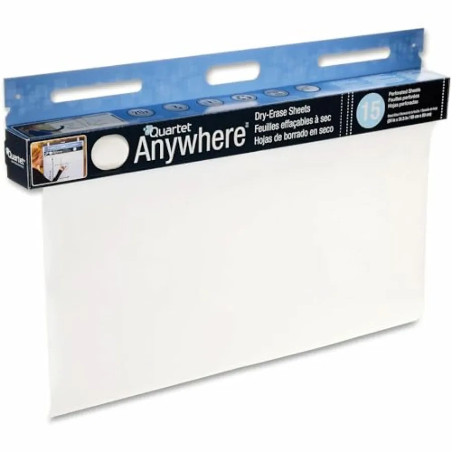 

Dry Erase Sheets Anywhere 24" x 31-1/2" 15 Sheets 85563
