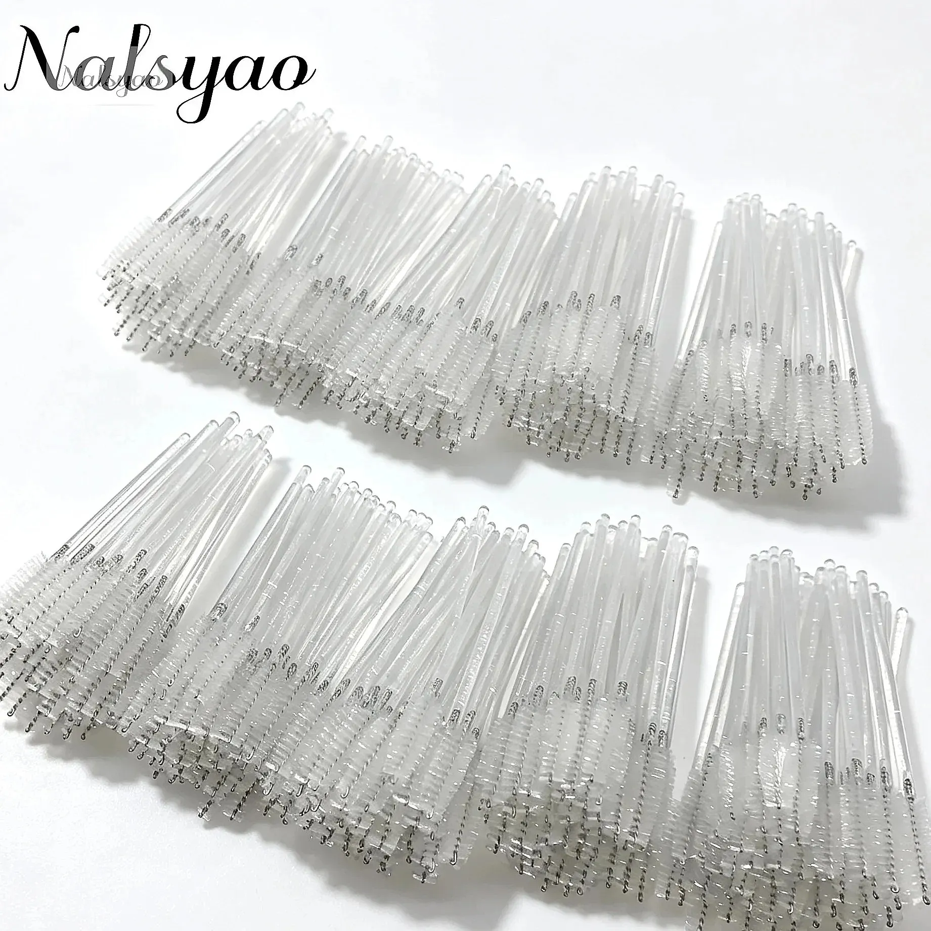 1000 Disposable Mascara Wands Colorful Eyelash Spoolie Brushes for Lash Extensions Eyebrow Grooming Wholesale