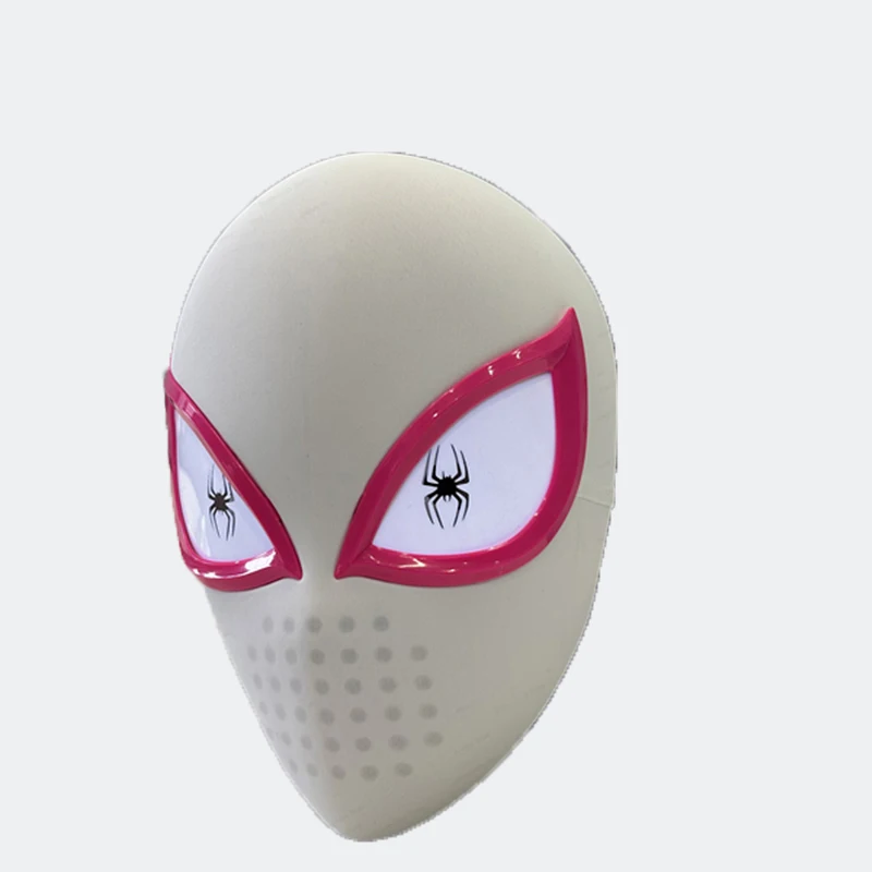 Disney New Spider Man Eye Touch leuchtet Gwen Maske Spider Man Moving Eyes Helm Maske Cosplay Dekoration Weihnachts geschenk Spielzeug