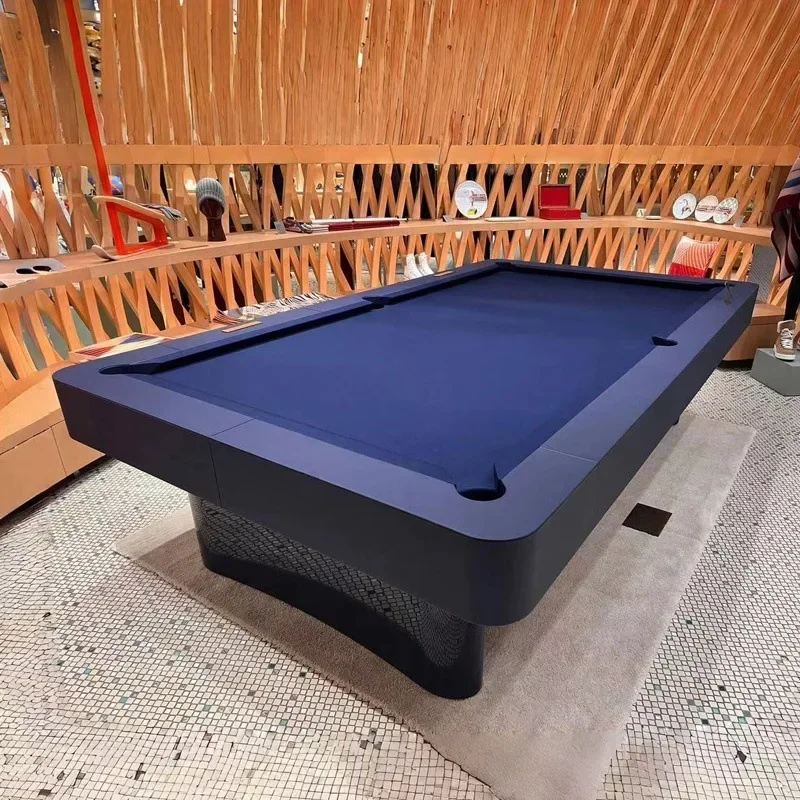 #Luxury Billiard Table, 8ft Pool Table for Home Club, American Black Eight and 9 Ball Game, High-End Design