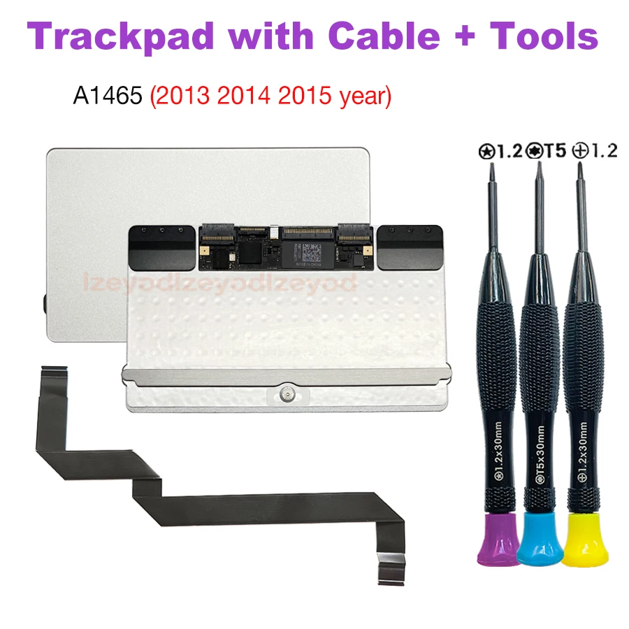 Original A1465 Trackpad with Tools For MacBook Air 11'' A1465 Touchpad with Flex Cable 593-1603-B 2013 2014 2015 Year