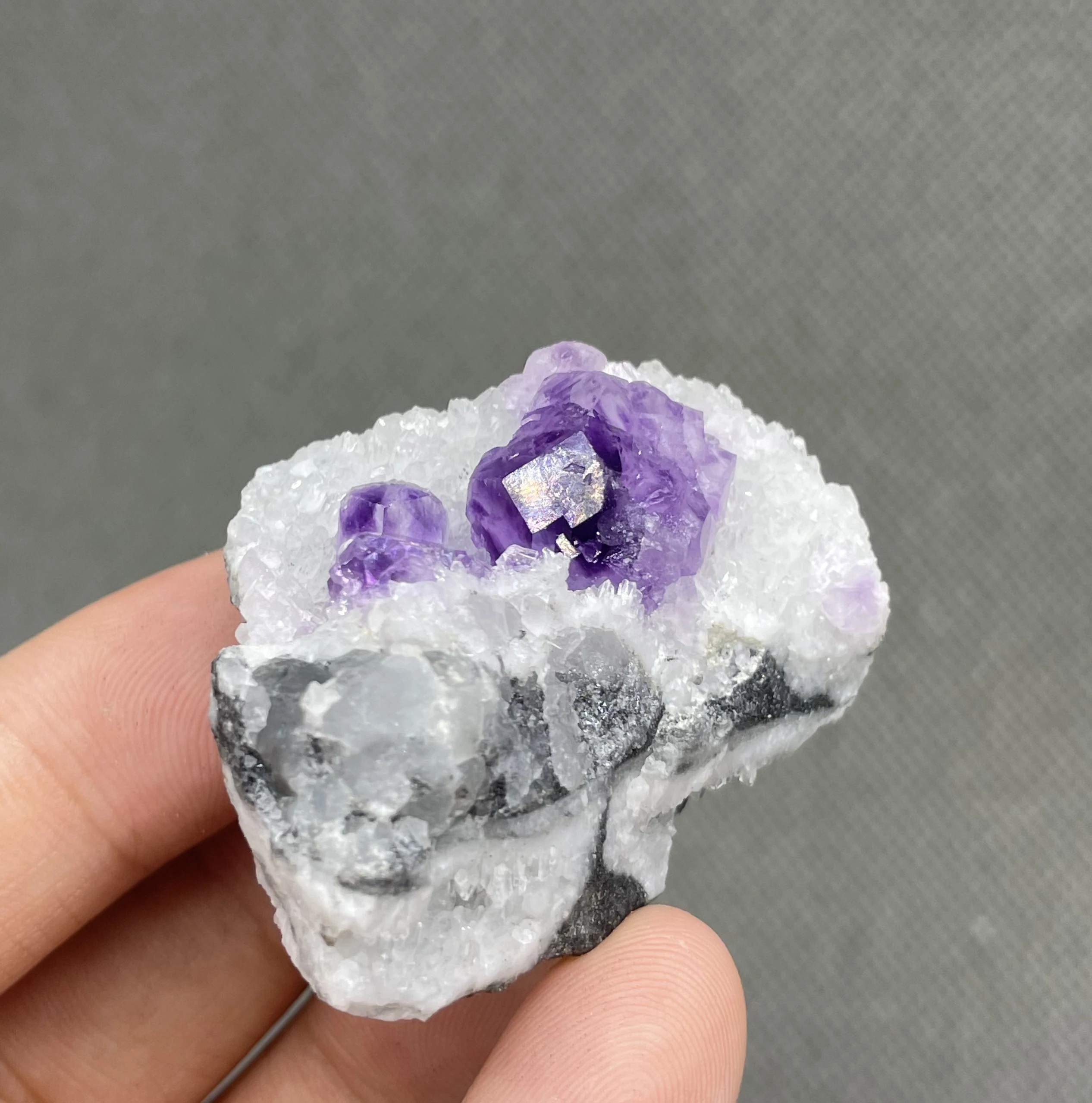 NEW! 40g Natural Yao Gang Xian Fluorite and crystal mineral specimen Stones and crystals Healing crystal