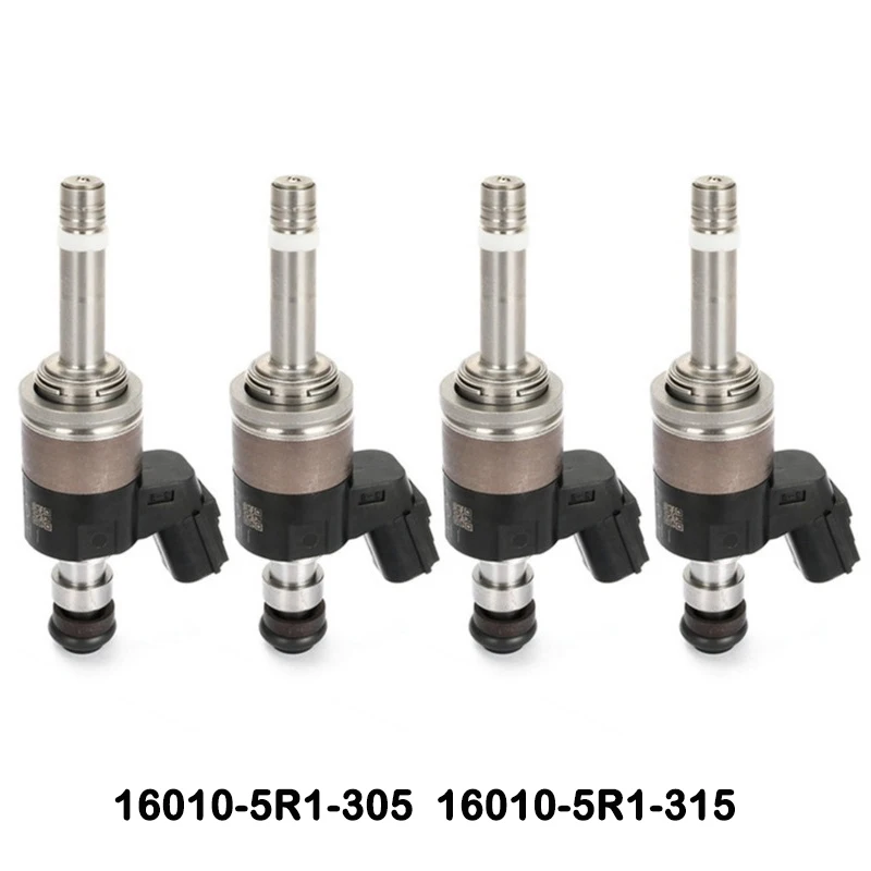 

4Pcs Fuel Injector Nozzle 16010-5R1-305 16010-5R1-315 160105R1305 for Honda Vezel City Fit Greiz XR-V 1.5 L15B2 L15B3 L15B5