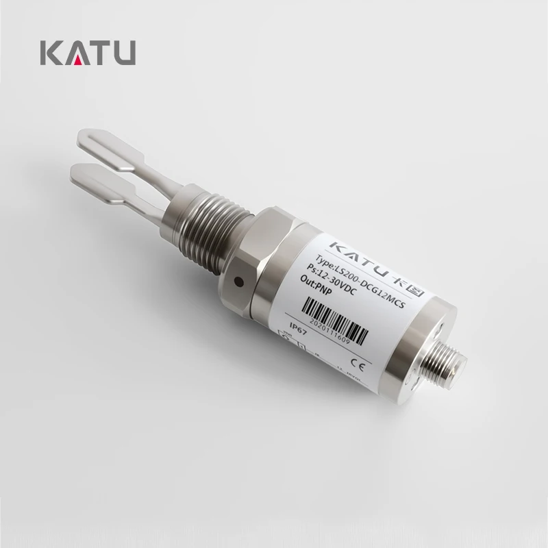 LS200 High Temperature Stainless Steel Tuning Fork Level Gauge 24VDC/220VAC 1s Response Time for Water Treatment Food