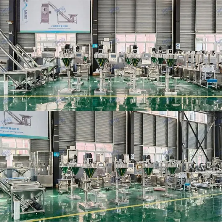Low Cost 500g 1kg 2kg Auger Dry Powder Filler Machine Grain Sugar Salt Seasoning Packing Machinery
