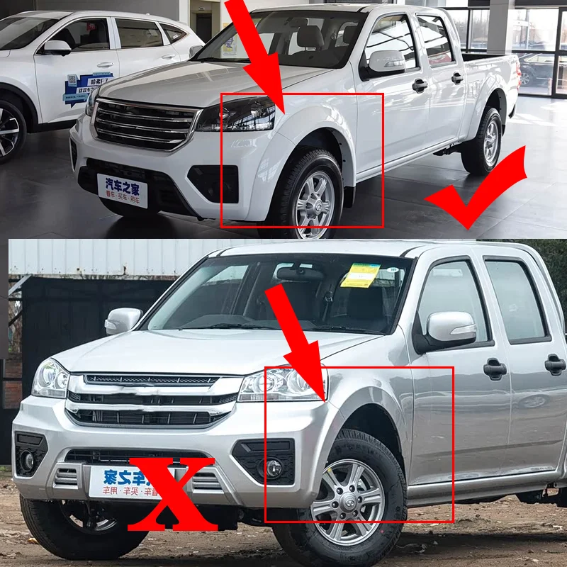 For Great Wall Wingle 5 Great Wall V240 2010-2021 Car MudGuards Auto Front Rear Fender Splash Guard Mud Flaps Car Accessories