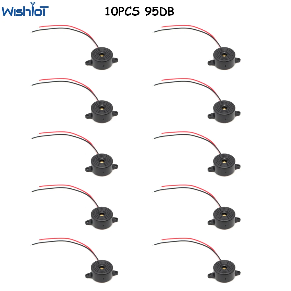 

10 шт./партия, электронные звуковые сигналы, 23 х12 мм