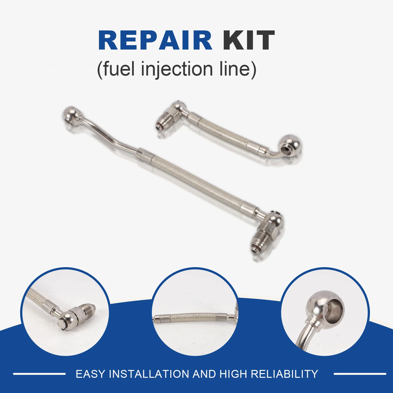 

Fuel Injection Lines HDFL005 HDFL-005 for Harley-Davidson 1996-1999 Electra Glide Road King