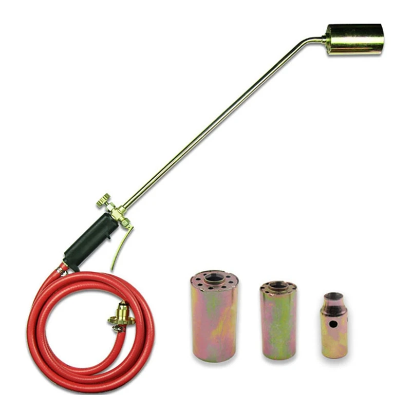 Propane Torch Head Portable Liquefied For Weed Removal Heating Thawing Waterproofing Ice Melting Weeding, Fine Workmanship