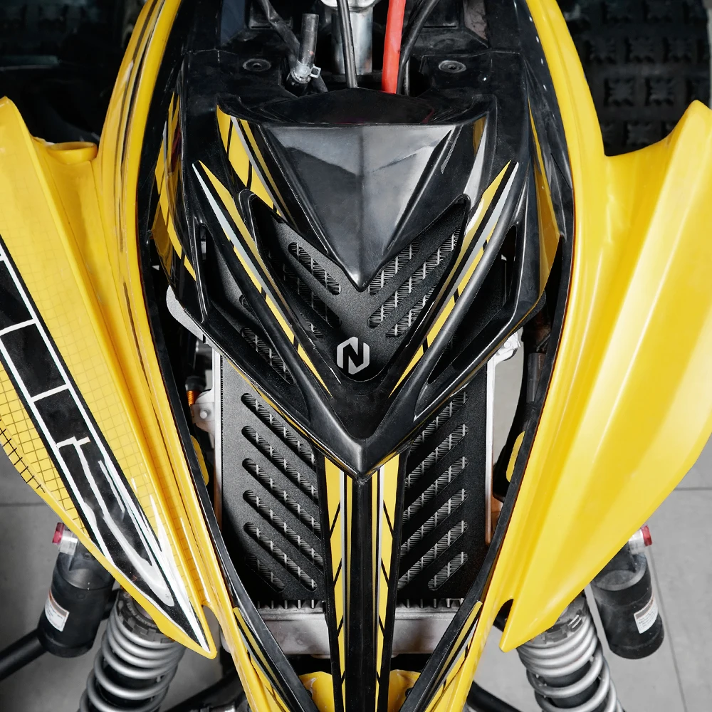 NICECNC For Yamaha Raptor 700 Raptor 700R 2013-2026 Radiator Guard Pressed Aluminum Seamless Frame Heat Dissipation Protector