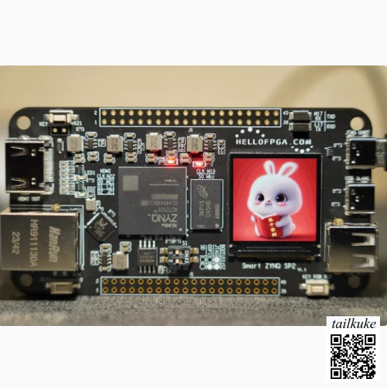 ZYNQ 7020 FPGA Minimum System Development Board Core Board (Smart Zynq SP2 Square Screen)