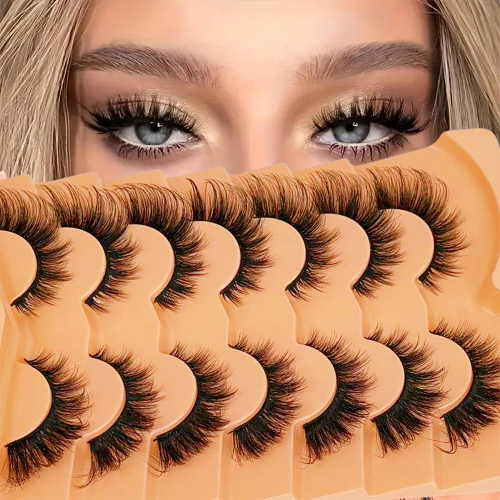 7 أزواج من رموش عين القطة، أدوات تمديد الرموش للزوايا الخارجية للعيون، مناسبة للتجمعات اليومية #5