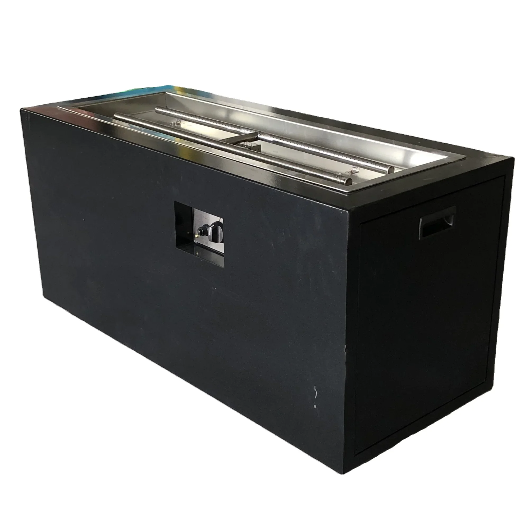 black corten steel backyard fireplace propane fire pit patio heaters