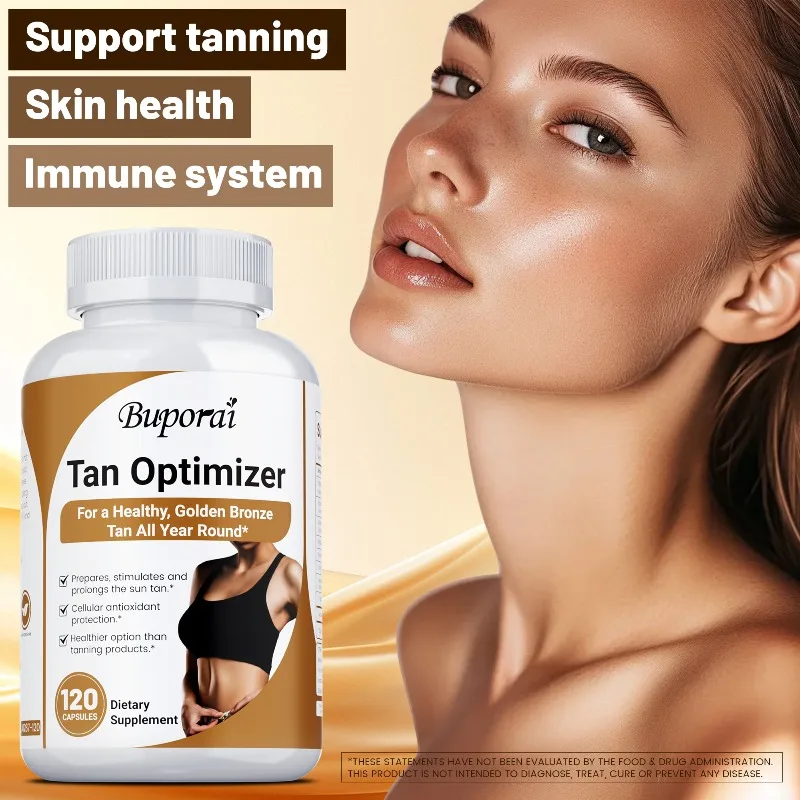Tan Optimizer - Keeps Skin Hydrated, Bronze Glow, Helps Achieve A Healthy, Boosts Confidence, Improve Dryness and Roughness